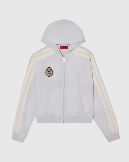 424 CREST HOODIE - COLD GRAY