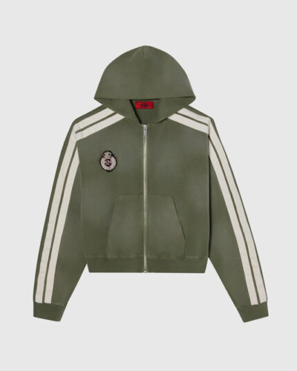 424 CREST HOODIE - SAGE GREEN