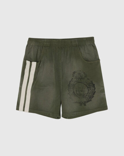 424 CREST SPORT SHORTS - OLIVE GREEN