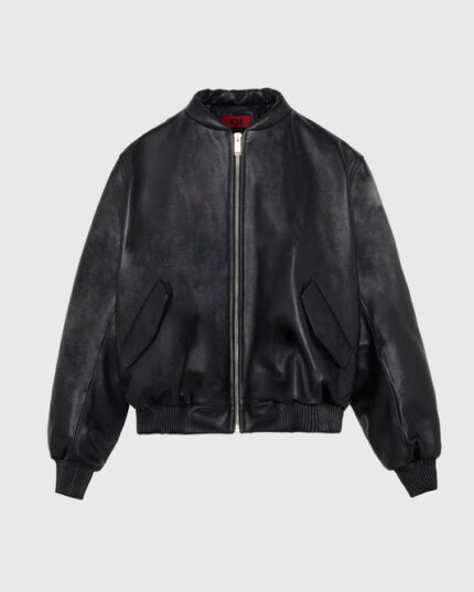 424 LEATHER BOMBER - NERA