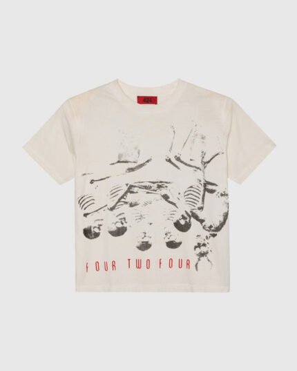 424 VOODOO LOUNGE TEE - SALT WHITE